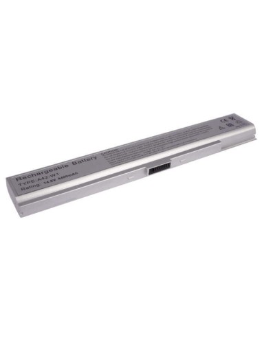 Silver Battery for Asus W1, W1g, W1ga 14.8V, 4400mAh - 65.12Wh