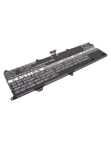 Black Battery for Asus Vivobook S200, Vivobook S200l3217e, Vivobook S200l987e 7.4V, 5100mAh - 37.74Wh