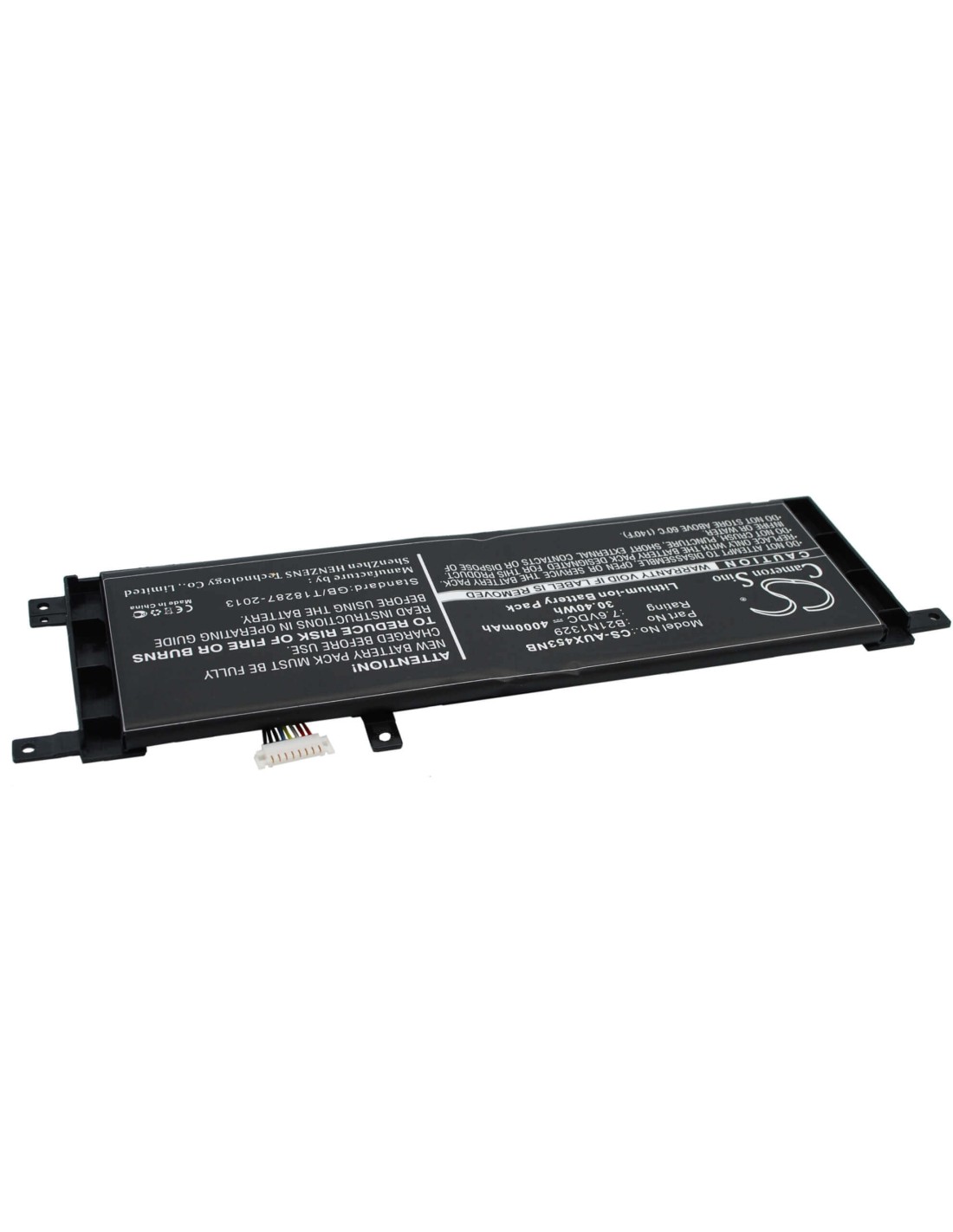Black Battery for Asus X453, X453ma, X453ma-0122cn3530 7.6V, 4000mAh - 30.40Wh