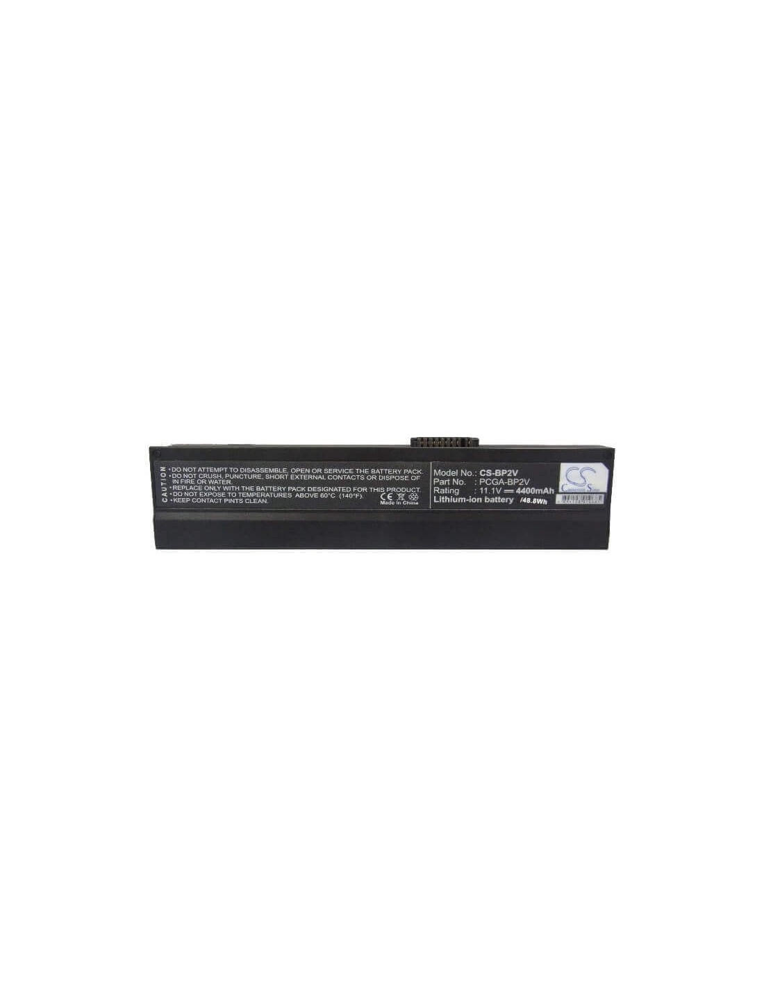 Black Battery for Sony Vaio Pcg-z1, Vaio Vgn-b90psya, Vaio Vgn-b99c 11.1V, 4400mAh - 48.84Wh