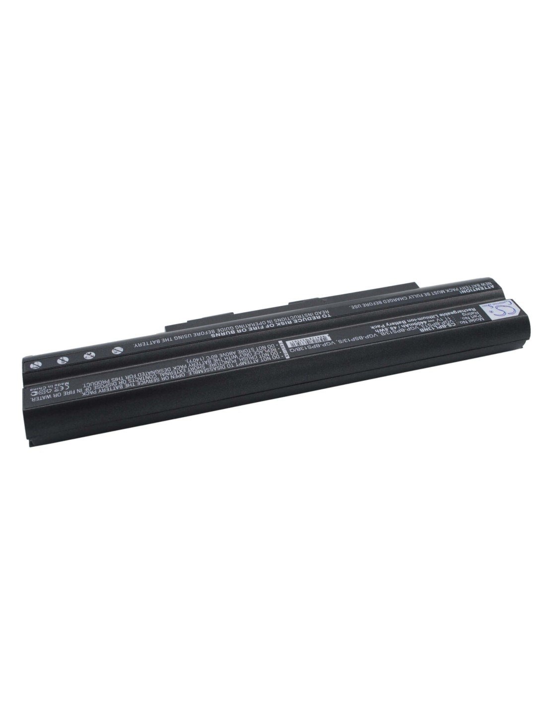Black Battery for Sony Vaio Vgn-aw230j/h, Vaio Vgn-aw235j/b, Vaio Vgn-aw290jfq 11.1V, 4400mAh - 48.84Wh