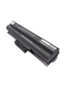 Black Battery for Sony Vaio Vgn-aw41jf, Vaio Vgn-aw41mf, Vaio Vgn-aw41xh 11.1V, 6600mAh - 73.26Wh