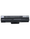 Black Battery for Sony Vaio Vgn-aw41jf, Vaio Vgn-aw41mf, Vaio Vgn-aw41xh 11.1V, 4400mAh - 48.84Wh