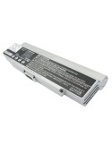 Silver Battery for Sony Vaio Vgn-c140g/b, Vaio Vgn-c150p/b, Vaio Vgn-c190 11.1V, 6600mAh - 73.26Wh