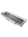 Silver Battery For Sony Vaio Vgn-c140g/b, Vaio Vgn-c150p/b, Vaio Vgn-c190 11.1v, 6600mah - 73.26wh