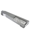 Metallic Silver Battery For Sony Vaio Vgn-t27gp, Vaio Vgn-t91psy7, Vaio Vgn-t260p/ L 7.4v, 6600mah - 48.84wh