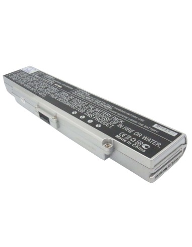 Silver Battery for Sony Vaio Vgn-ar41e, Vaio Vgn-ar41l, Vaio Vgn-ar41m 11.1V, 4400mAh - 48.84Wh