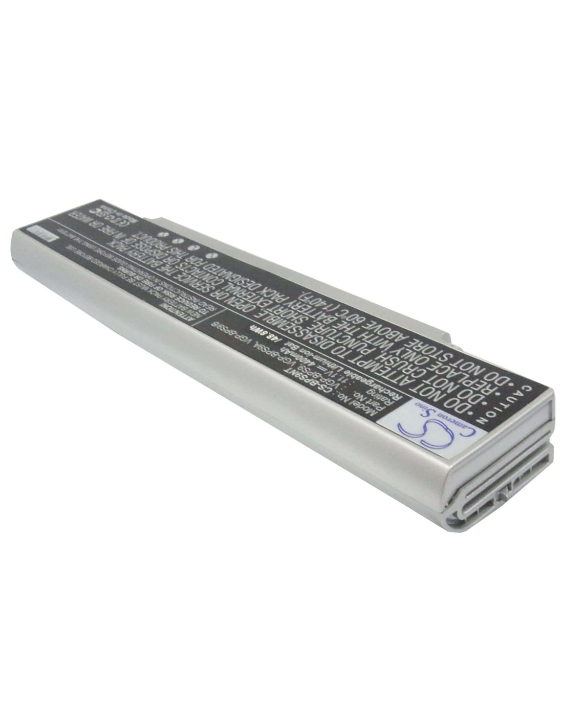 Silver Battery for Sony Vaio Vgn-ar41e, Vaio Vgn-ar41l, Vaio Vgn-ar41m 11.1V, 4400mAh - 48.84Wh