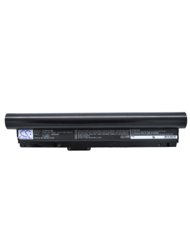 Black Battery for Sony Vaio Vgn-tz121, Vaio Vgn-tz130n/b, Vaio Vgn-tz131n 11.1V, 6600mAh - 73.26Wh