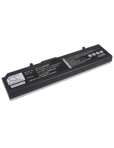 Black Battery for Clevo M300n, M310n, M350b 11.1V, 4400mAh - 48.84Wh