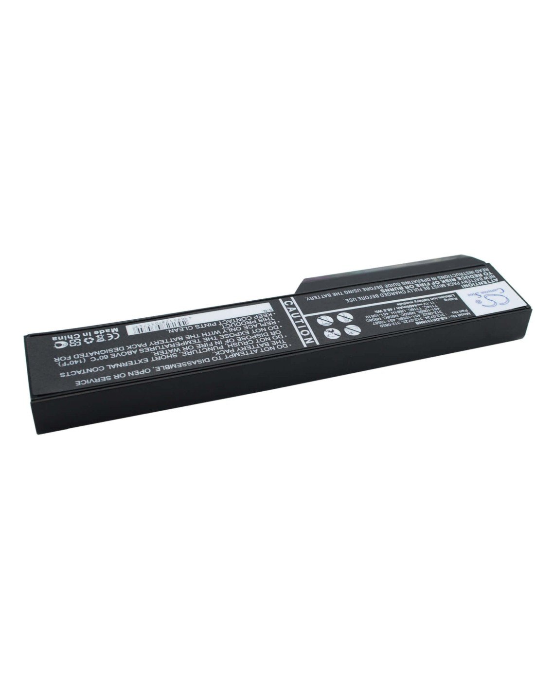Black Battery for Dell Vostro 1310, Vostro 1510, Vostro 2510 11.1V, 4400mAh - 48.84Wh