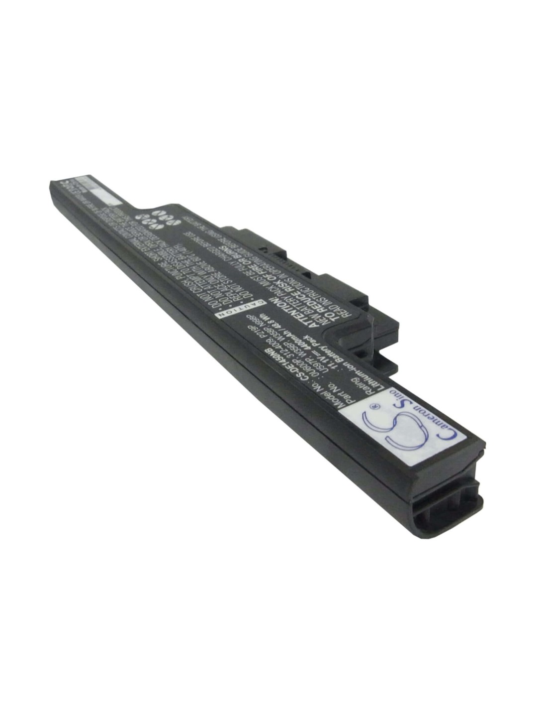 Black Battery for Dell Studio 1450, Studio 1457, Studio 1458 11.1V, 4400mAh - 48.84Wh