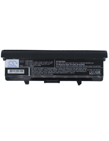 Black Battery for Dell Inspiron 1525, Inspiron 1526, Inspiron 1545 11.1V, 6600mAh - 73.26Wh