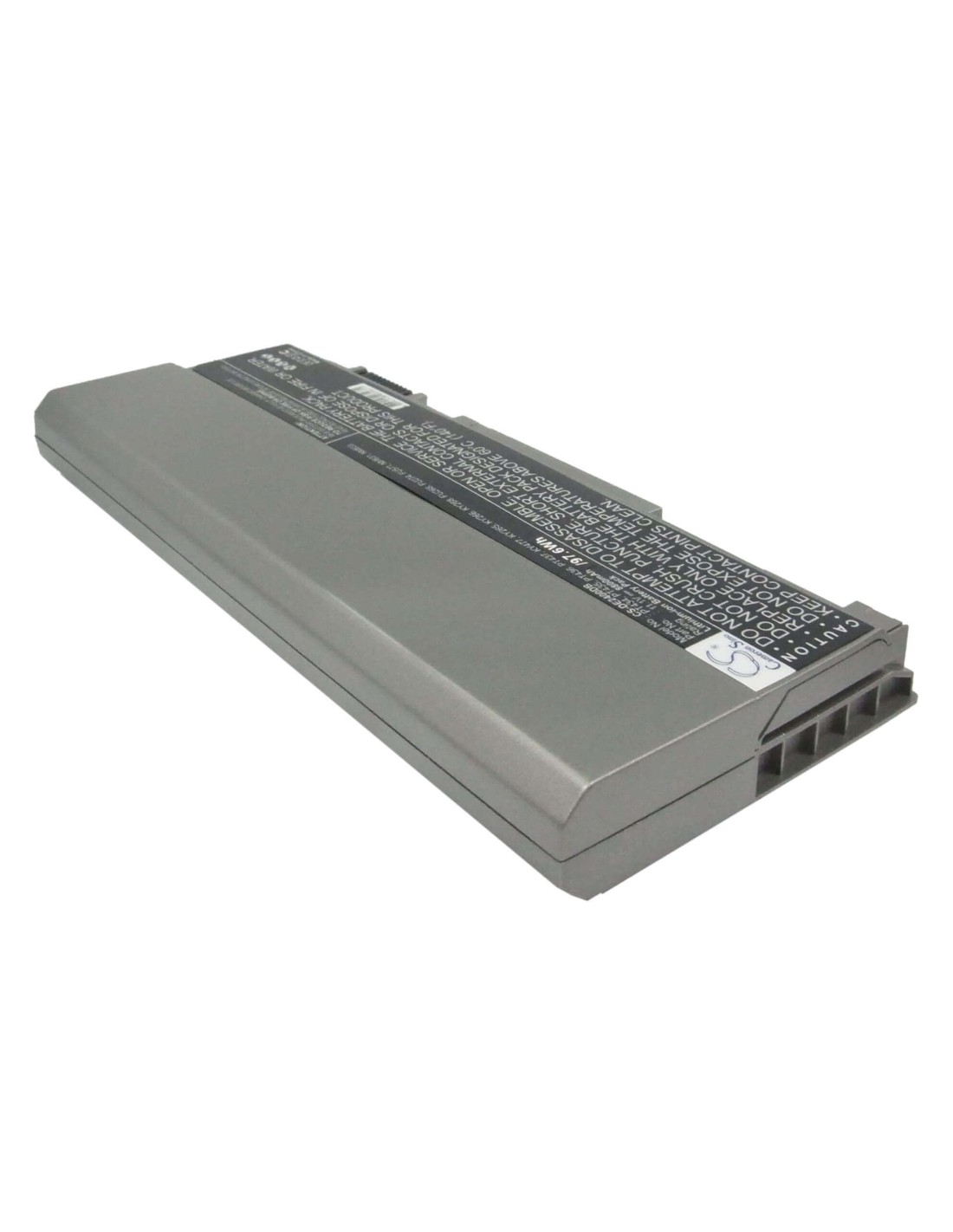 Silver Grey Battery for Dell Latitude E6400, Latitude E6500, Precision M2400 11.1V, 8800mAh - 97.68Wh