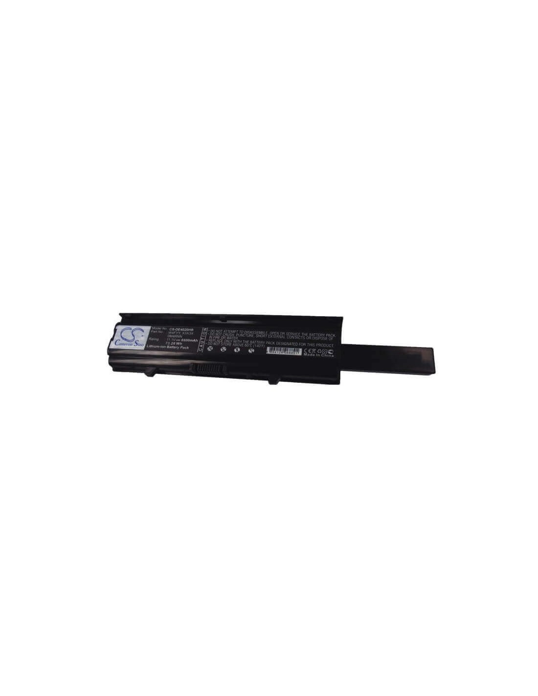 Black Battery for Dell Inspiron 14v, Inspiron 14r-346, Inspiron 14vr 11.1V, 6600mAh - 73.26Wh