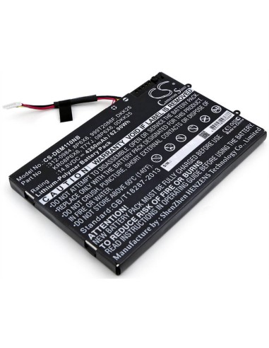 Black Battery for Dell Alienware M11x, Alienware M11xr2, Alienware M11xr3 14.8V, 4250mAh - 62.90Wh