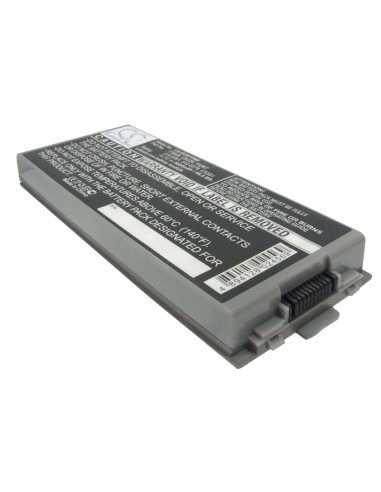 Metallic grey Battery for Dell Latitude D810, Precision M70 11.1V, 4400mAh - 48.84Wh