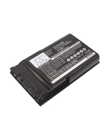 Black Battery for Fujitsu Lifebook T1010, Lifebook T1010la, Lifebook T4310 10.8V, 4400mAh - 47.52Wh