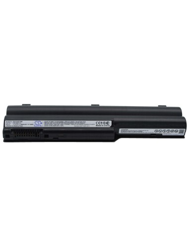 Dark grey Battery for Fujitsu Lifebook S7011, Lifebook S7021, Lifebook S7025 10.8V, 4400mAh - 47.52Wh
