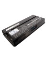 Black Battery For Fujit'su Lifebook P8010, Lifebook P8020 7.2v, 6600mah - 47.52wh