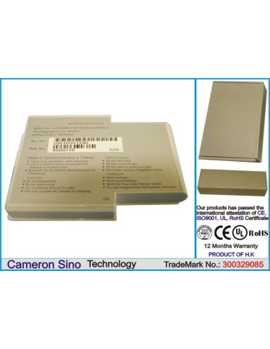 Silver Battery for Arima Jetbook M2000jetbook M2105jetbook M2352 14.8V, 4400mAh - 65.12Wh