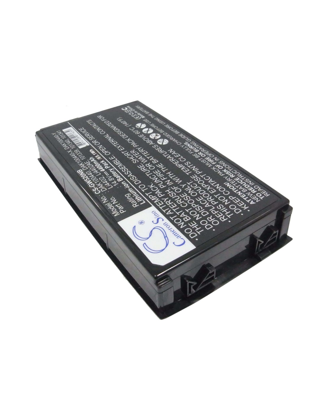 Black Battery for Arima W730a 14.8V, 4400mAh - 65.12Wh