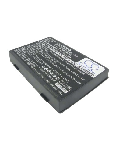 Black Battery for Gateway Solo 9500, Solo 9500cx, Solo 9550cl 11.1V, 6600mAh - 73.26Wh