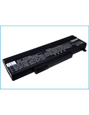 Black Battery for Gateway T6810, T6300, T6308c 11.1V, 6600mAh - 73.26Wh