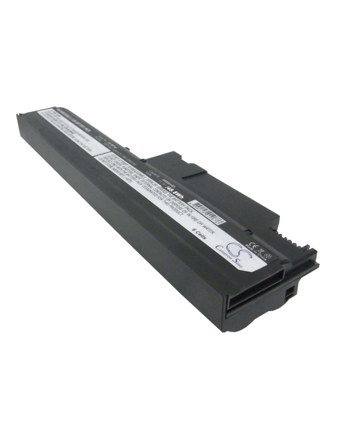 Black Battery for Ibm Thinkpad R51e-1848, Thinkpad R50p 1830, Thinkpad R50p1836 10.8V, 4400mAh - 47.52Wh