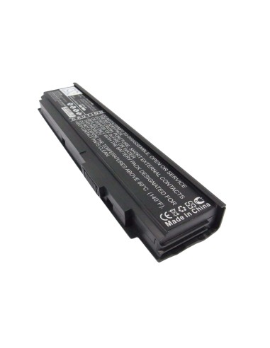 Black Battery for Lenovo Y100, E370 11.1V, 4400mAh - 48.84Wh