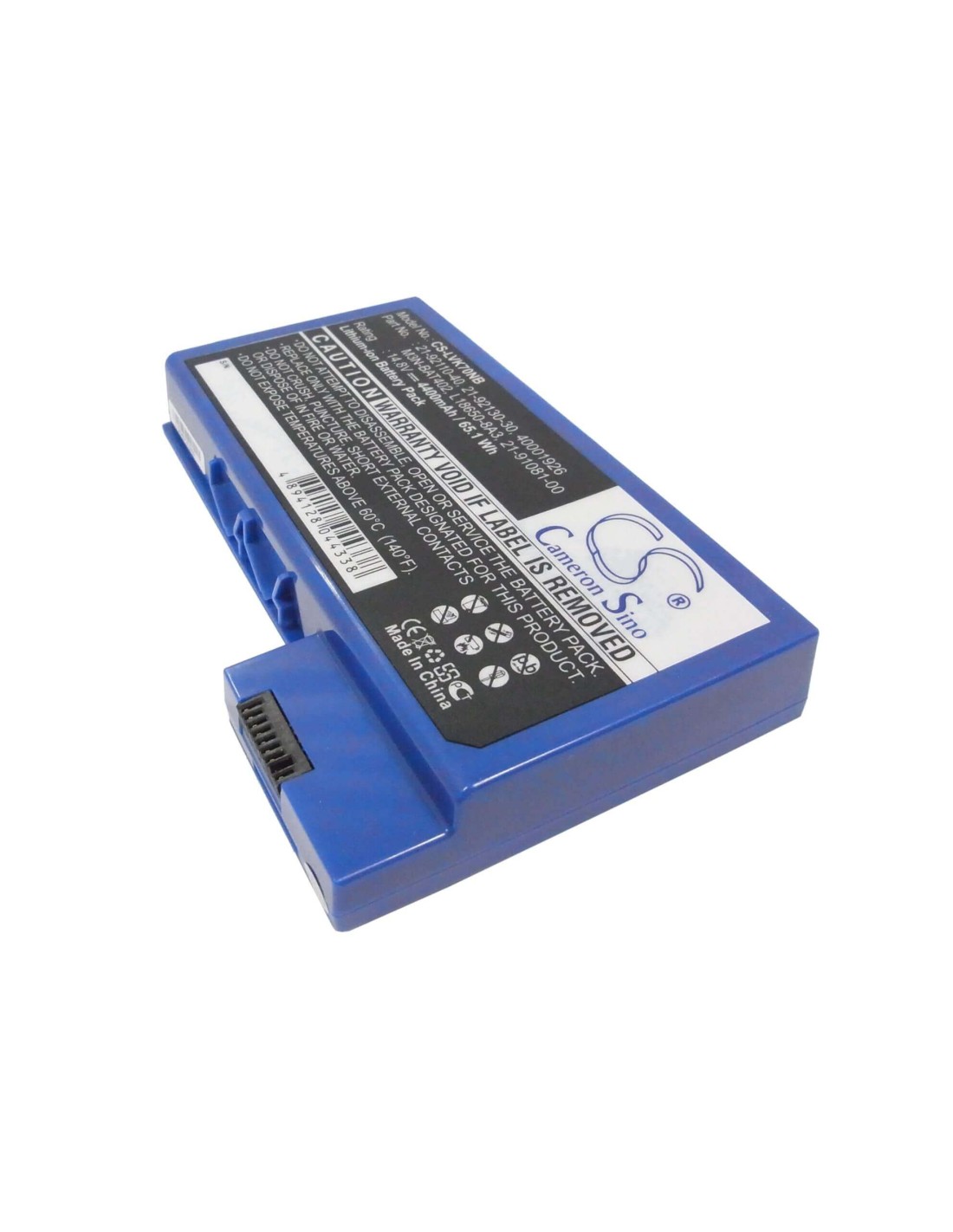 Blue Battery for Fic A3, A360, A380 14.8V, 4400mAh - 65.12Wh