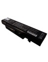 Black Battery For Lenovo Ideapad Y470, Ideapad Y470a, Ideapad Y470d 11.1v, 4400mah - 48.84wh