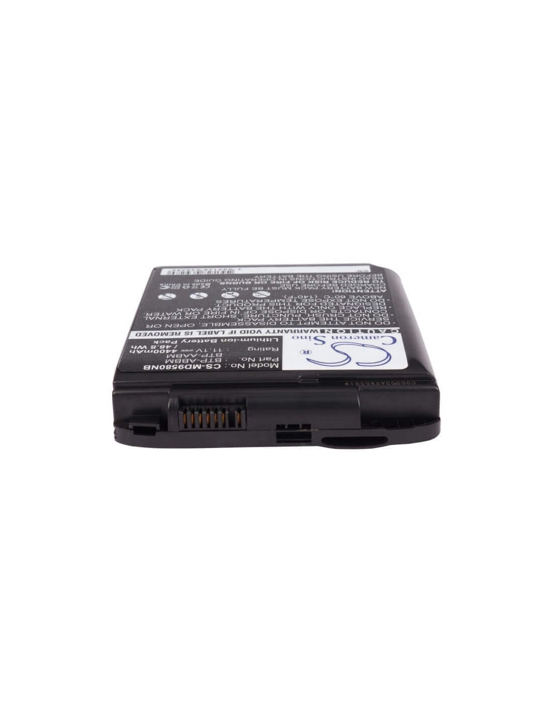 Black Battery for Medion Md95800, Wim2070, Md95453 11.1V, 4400mAh - 48.84Wh