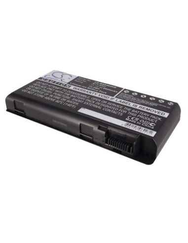Black Battery for Medion Erazer X6813, Erazer X6811 11.1V, 6600mAh - 73.26Wh