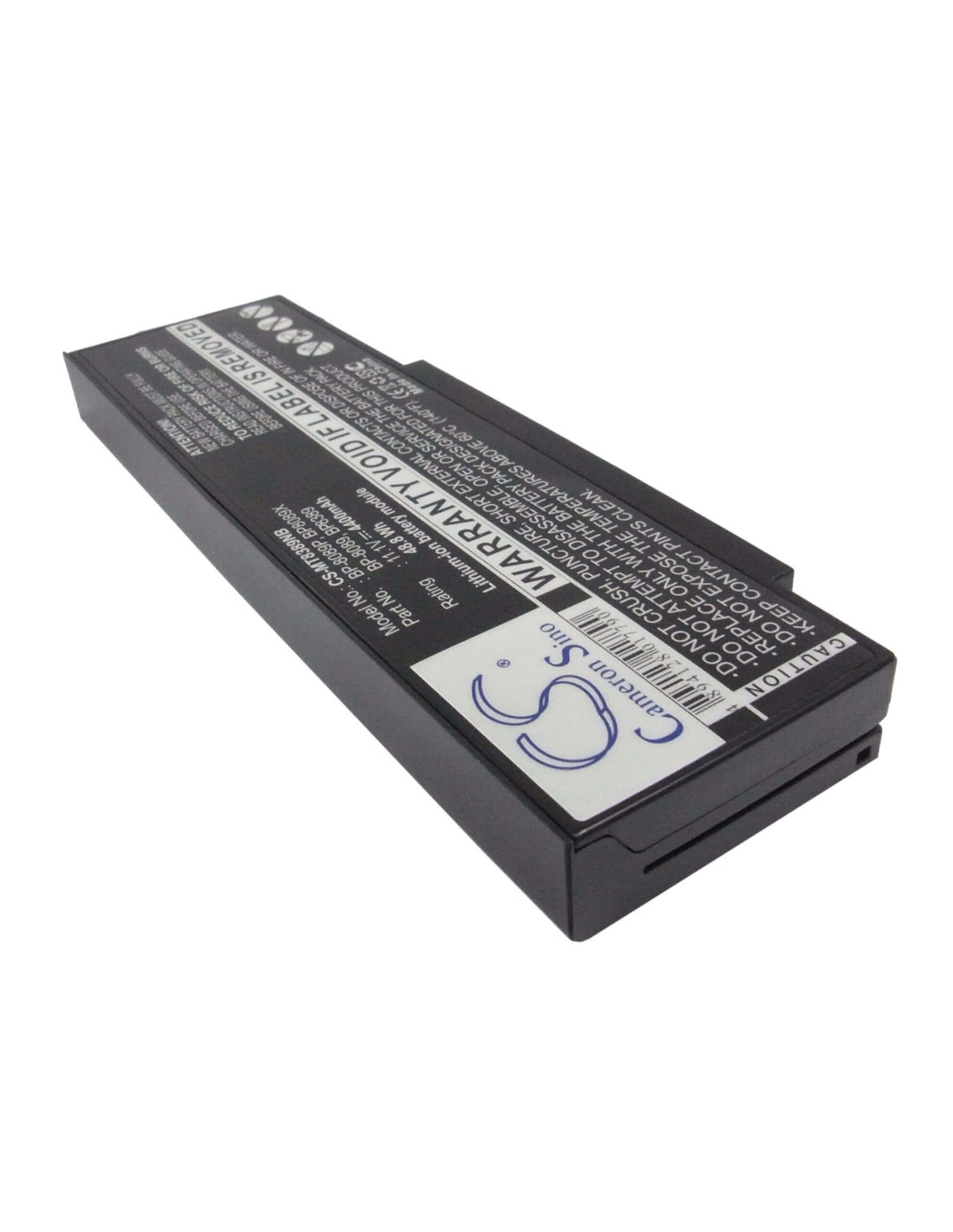 Black Battery for Advent Minote 8089, 8089p, 8389 11.1V, 4400mAh - 48.84Wh