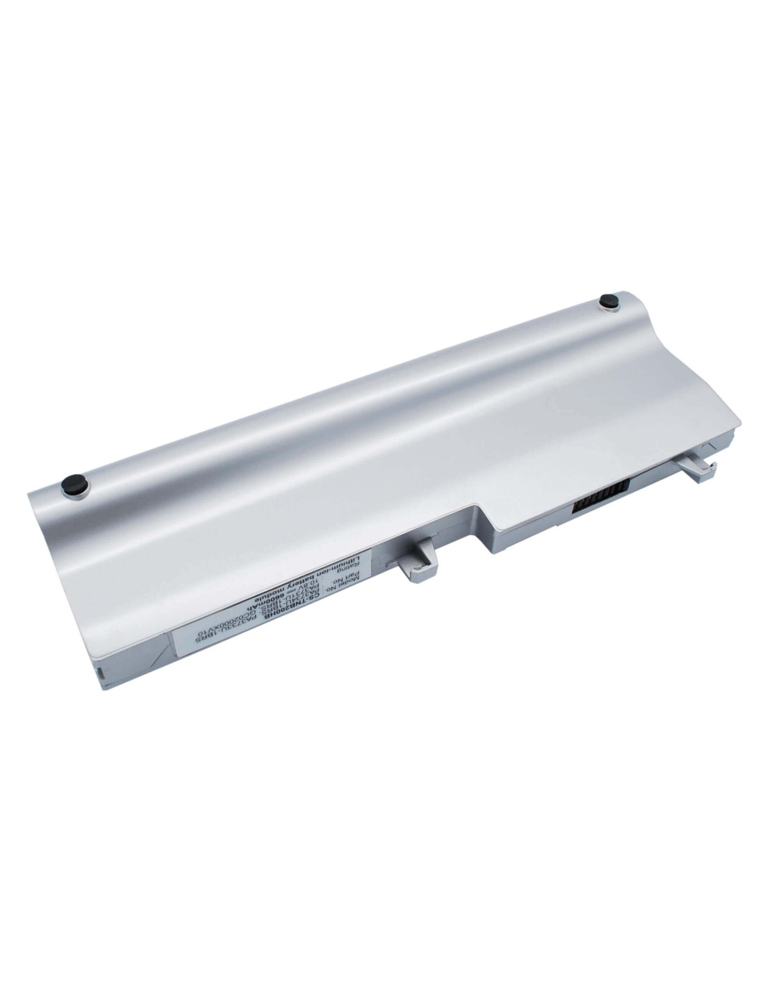 Silver Battery for Toshiba Satellite Nb200, Satellite Nb201, Satellite Nb205 10.8V, 6600mAh - 71.28Wh