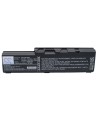 Black Battery for Toshiba Satellite A70, Satellite A70-s2362, Satellite A70-s249 14.8V, 6600mAh - 97.68Wh