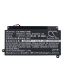 Black Battery for Toshiba Chromebook Cb35, Chromebook Cb35-b, Chromebook Cb35-b3340 10.8V, 3850mAh - 41.58Wh