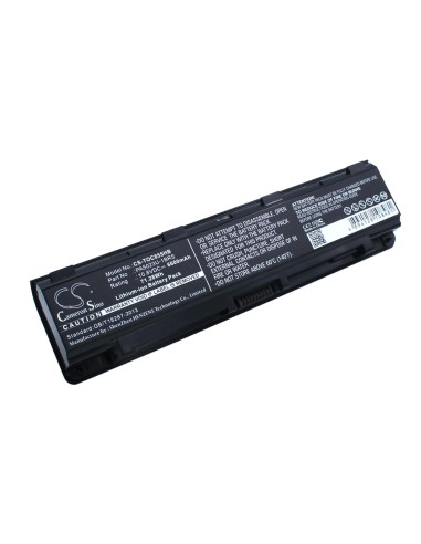Black Battery for Toshiba Satellite C855, Satellite C855-10g, Satellite C855-10k 10.8V, 6600mAh - 71.28Wh