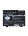 Black Battery For Toshiba Portege 2010, Portege 2000, Portege R100 10.8v, 1600mah - 17.28wh