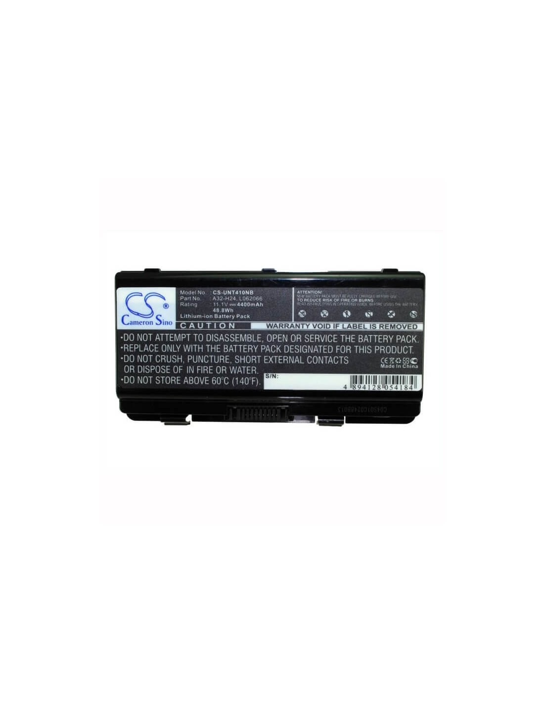 Black Battery for Founder T410iu-t300aq, T410tu 11.1V, 4400mAh - 48.84Wh