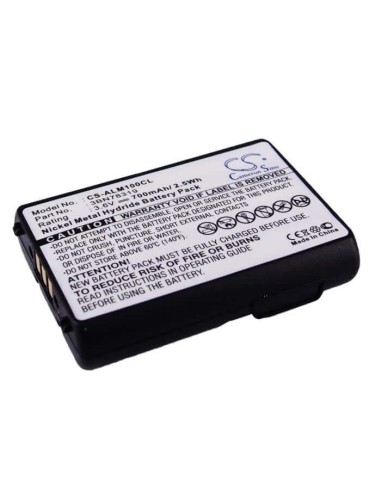 Battery for Alcatel, Mobile 100 Reflexes, Omnipcx 3.6V, 700mAh - 2.52Wh