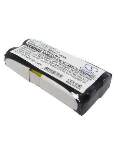 Battery for Edisson, Piana 2.4V, 450mAh - 1.08Wh