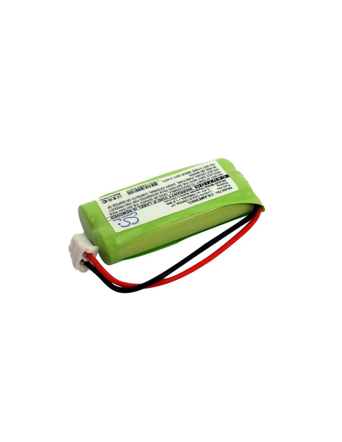 Battery for American, E30021cl, E30022cl, E30023cl, E30025cl, 2.4V, 700mAh - 1.68Wh