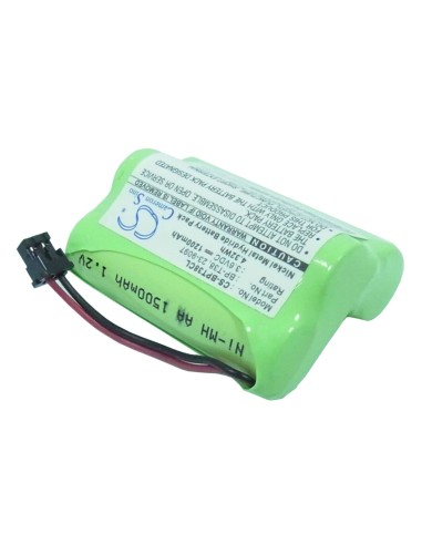 Battery for Radio Shack, 23-9097, 43-8031, 43-8032, 3.6V, 1200mAh - 4.32Wh