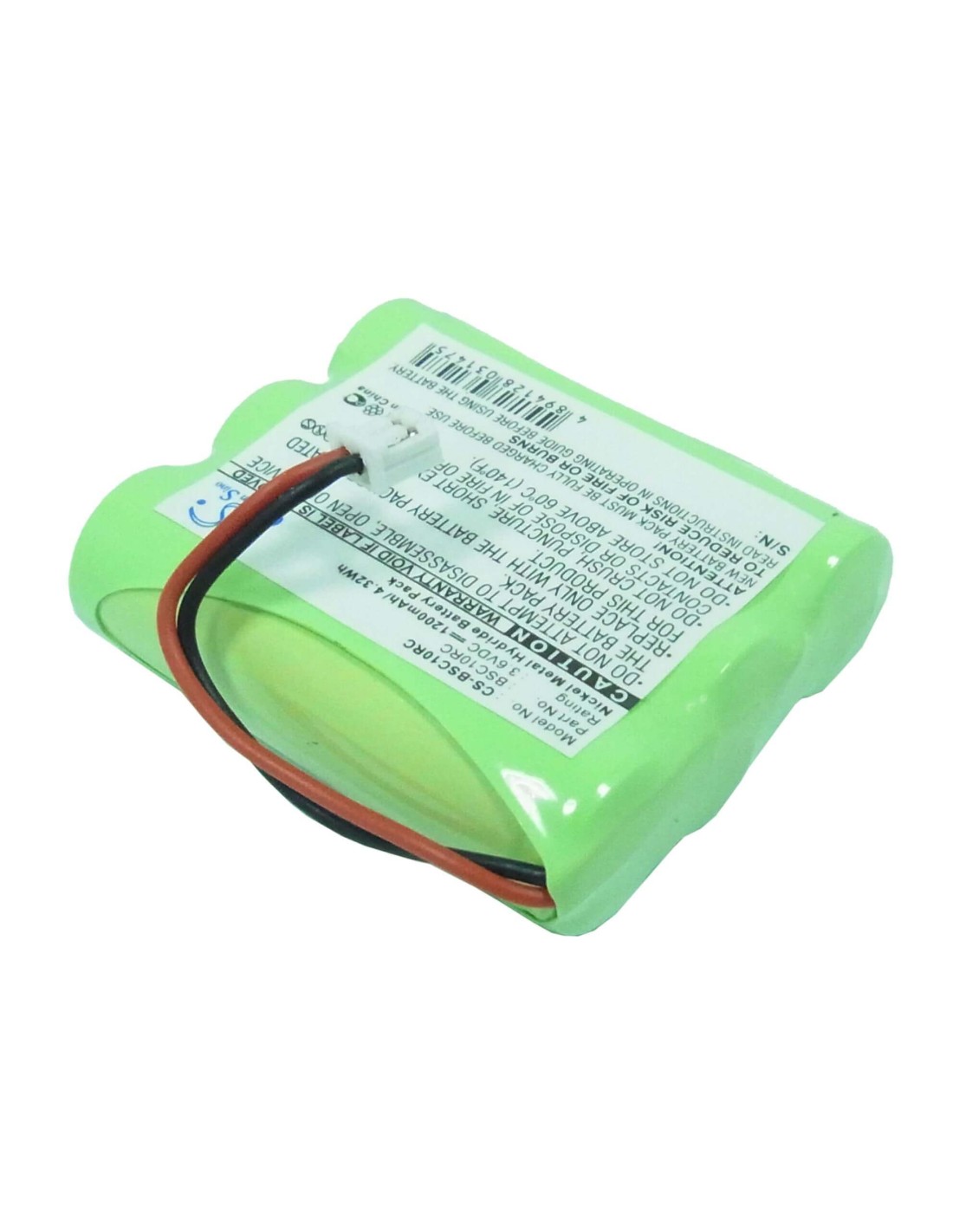 Battery for Binatone, Unit1 3.6V, 1200mah - 4.32Wh