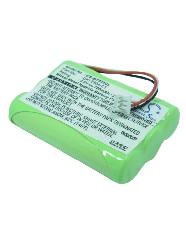Battery for Casio, Ma-240, Mh-200, Inter-tel, Axxess 3.6V, 700mAh - 2.52Wh
