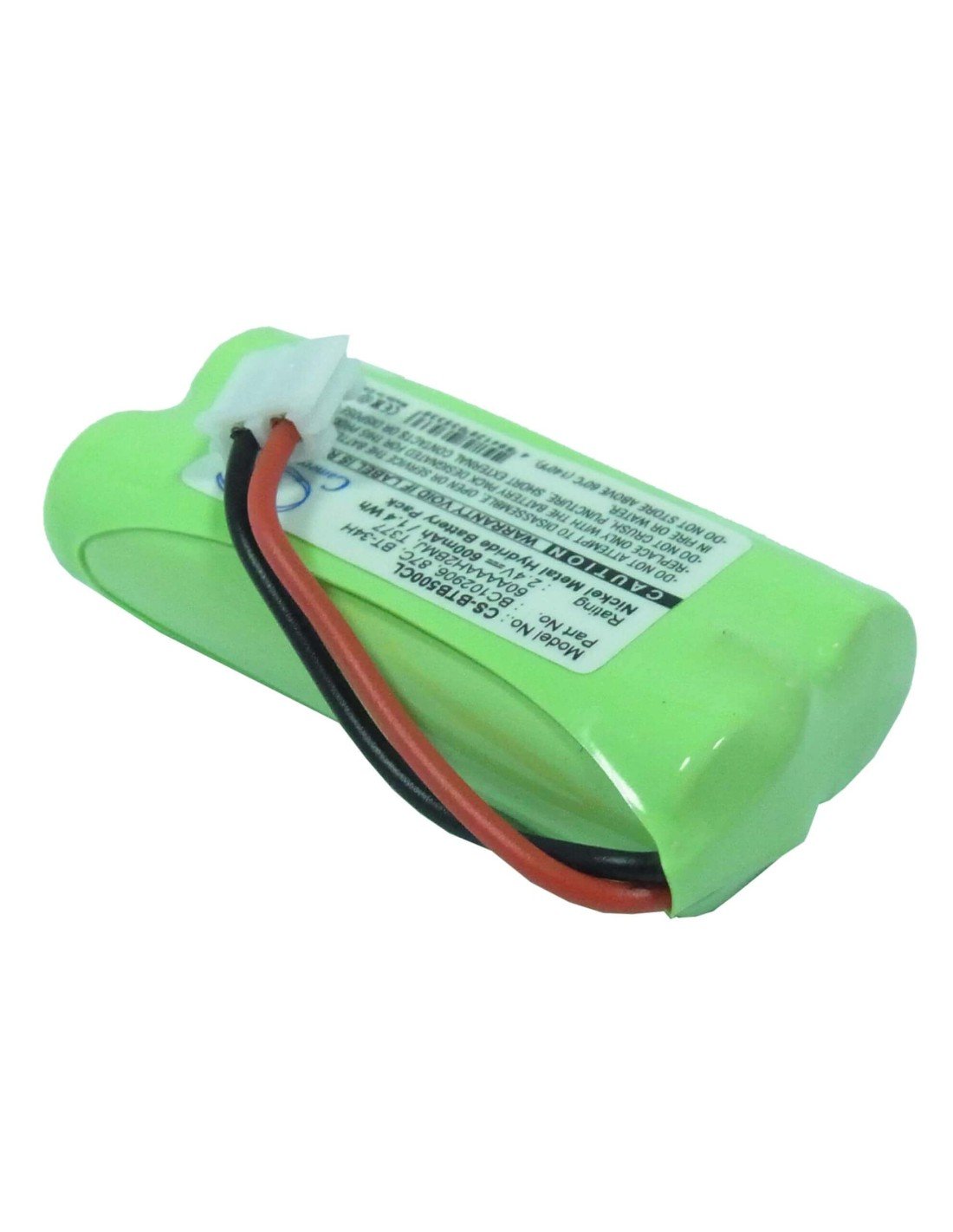 Battery for Lexibook, Dp 380fr, Dp 411, 2.4V, 600mAh - 1.44Wh
