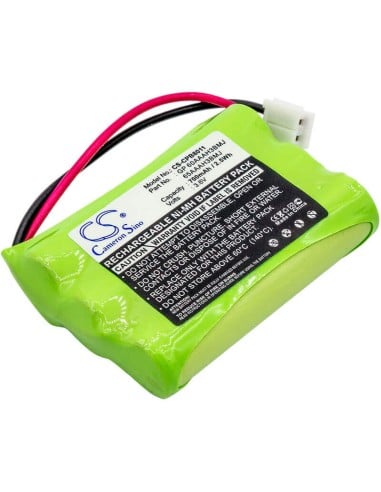 Battery for Phone Mate, Pm139bat, Pmp3905, Pmp3950, 3.6V, 700mAh - 2.52Wh
