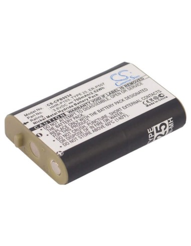 Battery for Radio Shack, 89-1324-00-00, Hhr-p103, Hhr-p103a, 3.6V, 700mAh - 2.52Wh